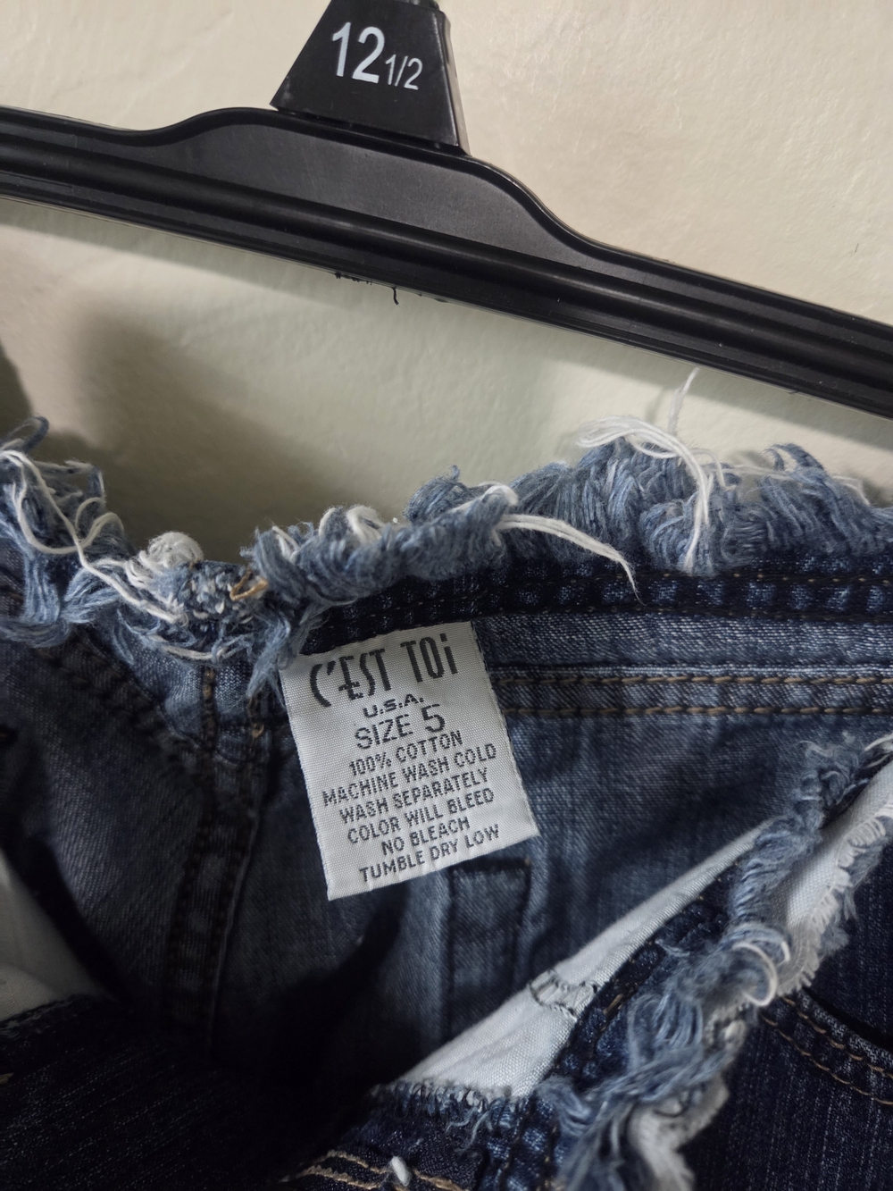Vintage C'est Toi Ombre Flared Jeans - Picture 9 of 9